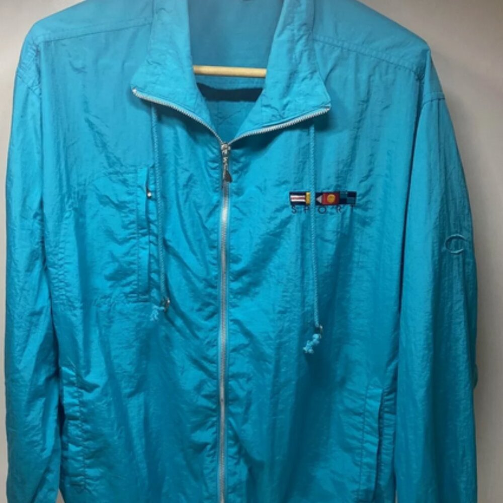 Vintage Catalina Sport Sailing Jacket Track Suit Coat 1980s